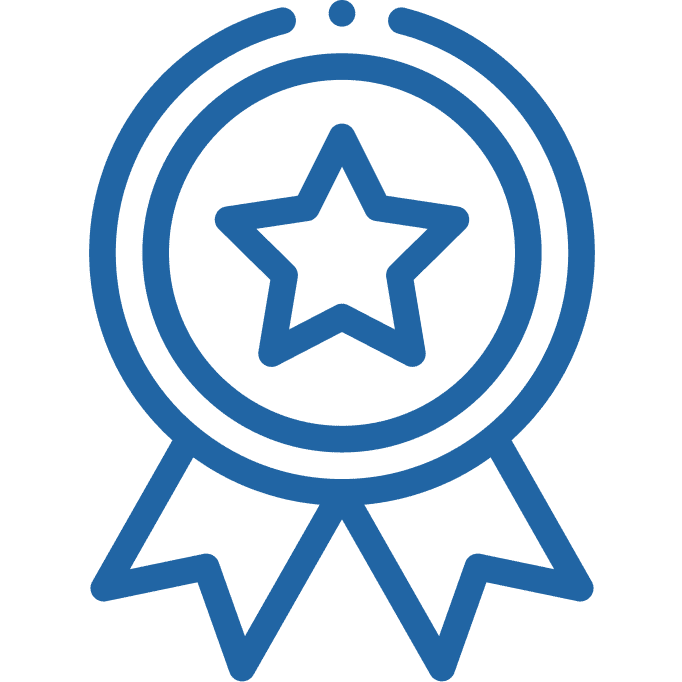 Icono de award certificados